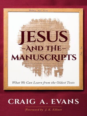 cover image of Jesus and the Manuscripts